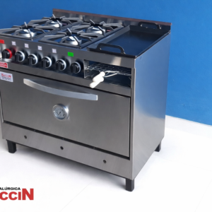 cocina 4 hornallas, plancha y carlitera
